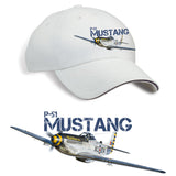 P-51 Mustang (RCAF) Printed Hat - stone