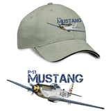 P-51 Mustang (RCAF) Printed Hat - taupe