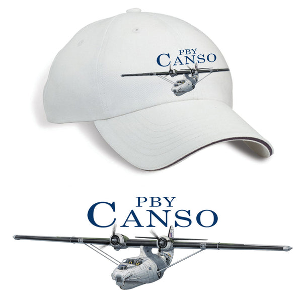 PBY Canso Printed Hat - stone