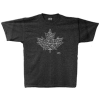 RCAF 100 Maple Leaf Collection Adult T-shirt