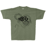 RCAF 100 Insignia Collection Vintage Heather Adult T-shirt - military green heather