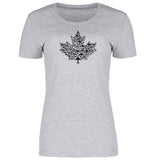 RCAF Ladies Maple Leaf Collection T-shirt - athletic heather