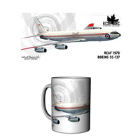 RCAF Legacy Boeing CC-137 Ceramic Mug