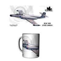 RCAF Legacy CF-100 Canuck Ceramic Mug
