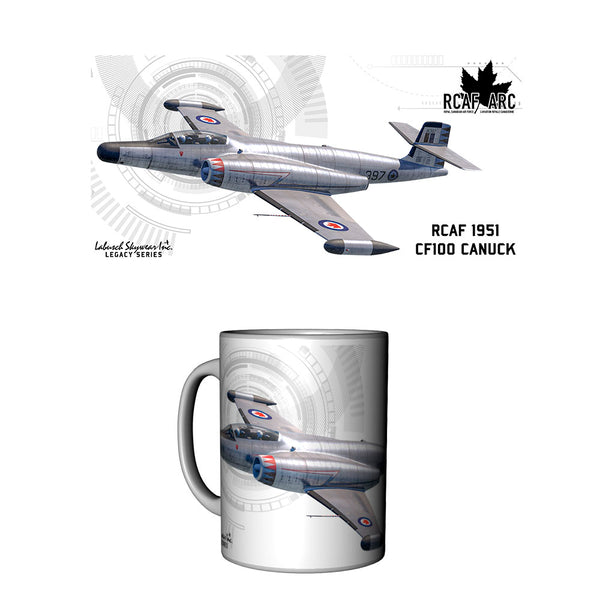 RCAF Legacy CF-100 Canuck Ceramic Mug