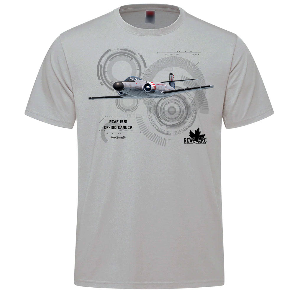 RCAF Legacy CF-100 Canuck Adult T-shirt – Labusch Skywear Inc.