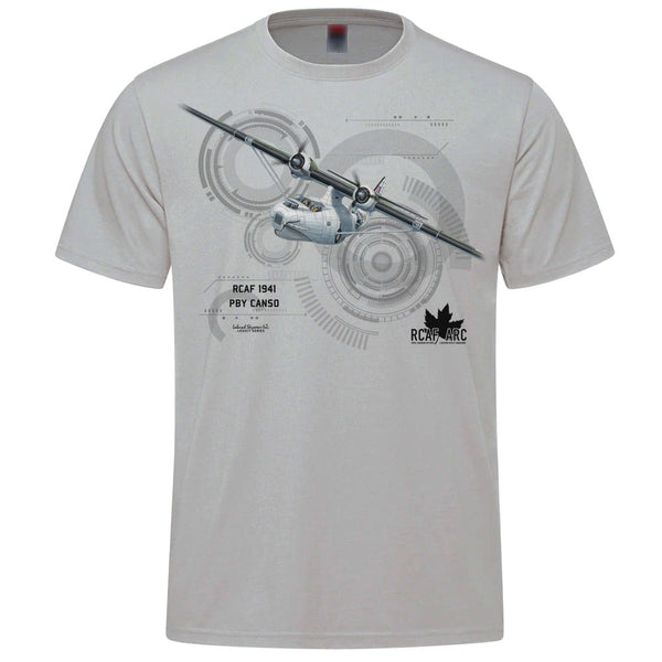 RCAF Legacy PBY Canso Adult T-shirt – Labusch Skywear Inc.