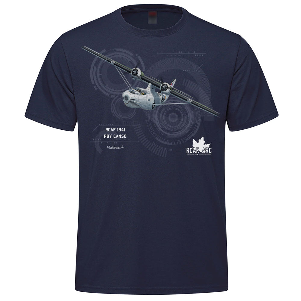 RCAF Legacy PBY Canso Adult T-shirt – Labusch Skywear Inc.