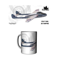 RCAF Legacy Vampire Ceramic Mug