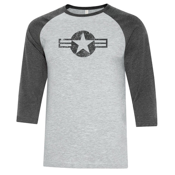 USAF Adult Baseball T-shirt