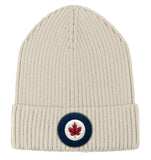 RCAF Historic Roundel Rib Knit Winter Toque - ivory