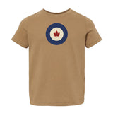 RCAF Historic Roundel Toddler T-shirt - coyote brown