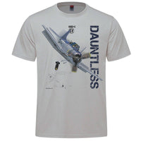 SBD-5 Dauntless Vintage Adult T-shirt - silver