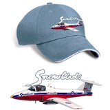 Snowbirds Printed Hat - blueberry