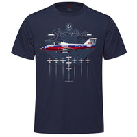 Snowbirds Profile Youth T-shirt - navy