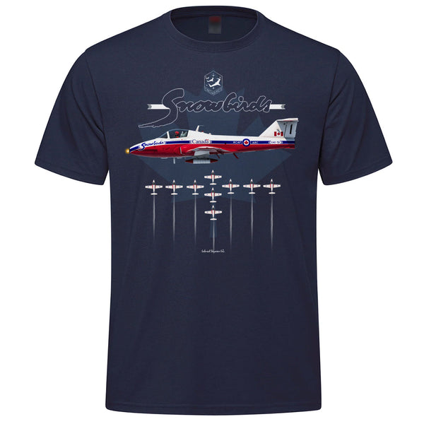 Snowbirds Profile Youth T-shirt - navy