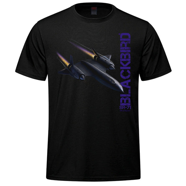 SR-71 Blackbird Adult T-shirt - black