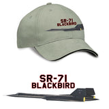 SR-71 Blackbird Printed Hat - taupe
