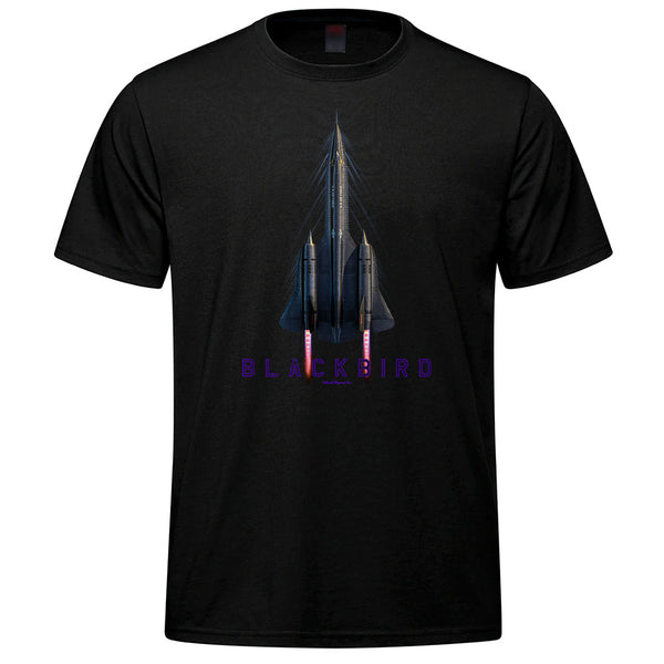 SR-71 Blackbird Pure Vertical Youth T-shirt - black