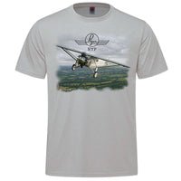 Spirit of St. Louis Adult T-shirt - silver
