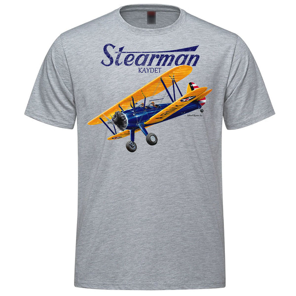 Stearman Adult T-shirt - athletic heather