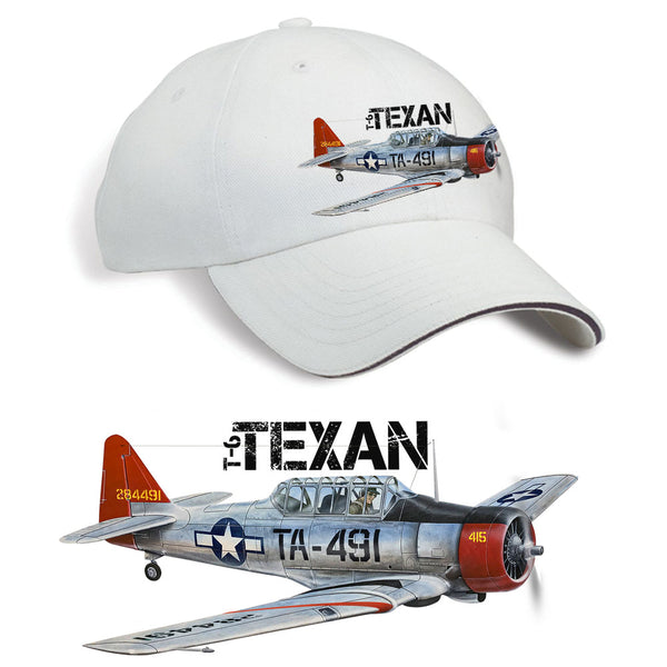 T-6 Texan Printed Hat - stone