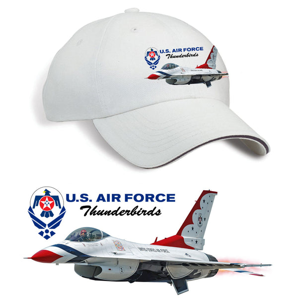 USAF Thunderbirds Printed Hat - stone