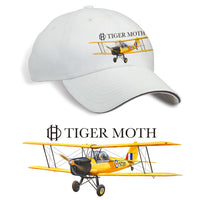 Tiger Moth Printed Hat - stone