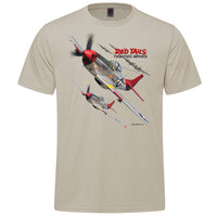 Tuskegee Airmen Vintage Adult T-shirt - sand