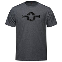 USAF Vintage Heather Adult T-shirt