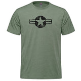 USAF Vintage Heather Adult T-shirt