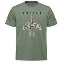 Vulcan Pure Vertical Adult T-shirt - military green heather