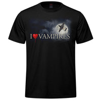 I Love Vampires Adult T-shirt