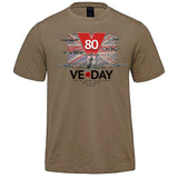 VE Day 80th Anniversary Adult T-shirt