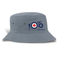 RCAF 100 Insignia Adult Bucket Hat - blueberry