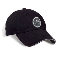 RCAF 100 Insignia Adult Crested Cap - black