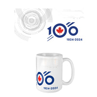 RCAF 100 Commemorative Ceramic Mug (White)