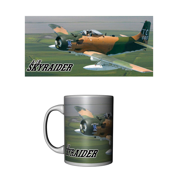A-1H Skyraider Ceramic Mug 15oz