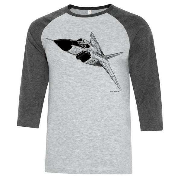 Avro Arrow Baseball T-shirt