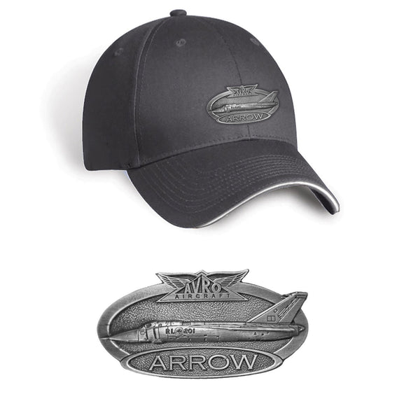 Avro Arrow Pewter Cap