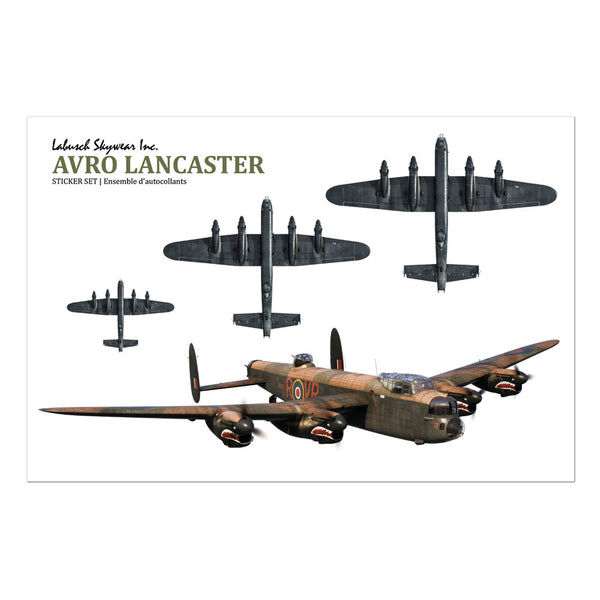 Avro Lancaster Sticker Sheet