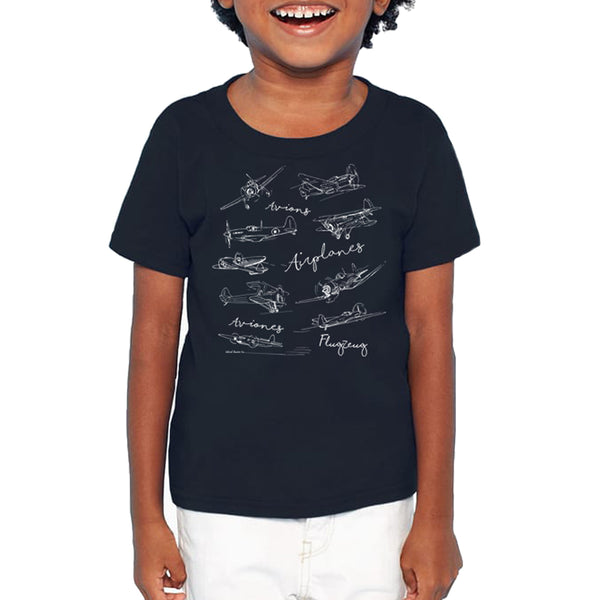 Unisex Airplane Toddler T-shirt