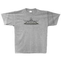 Avro Manchester Vintage Logo Adult T-shirt athletic heather