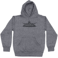 Avro Manchester Vintage Logo Adult Pull Over Hoodie graphite heather