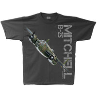 B-25 Mitchell Adult T-shirt Charcoal