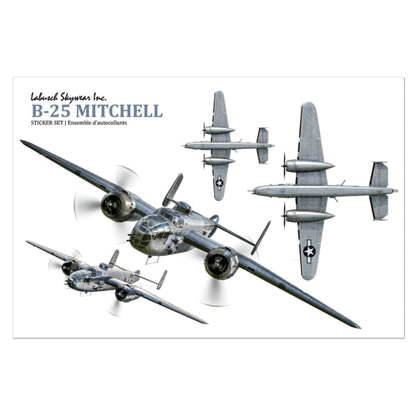 B-25 Mitchell Sticker Sheet