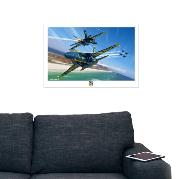 Blue Angels Poster