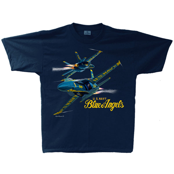 Blue Angels 2021 Adult T-shirt Navy