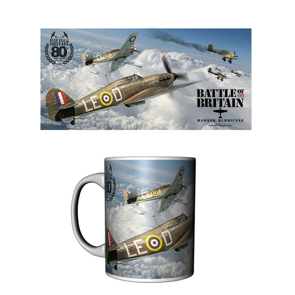 Battle of Britain 80th Anniversary Hawker Hurricane Ceramic Mug