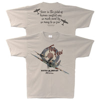 Battle of Britain 80th Anniversary The Few Adult T-shirt Sand